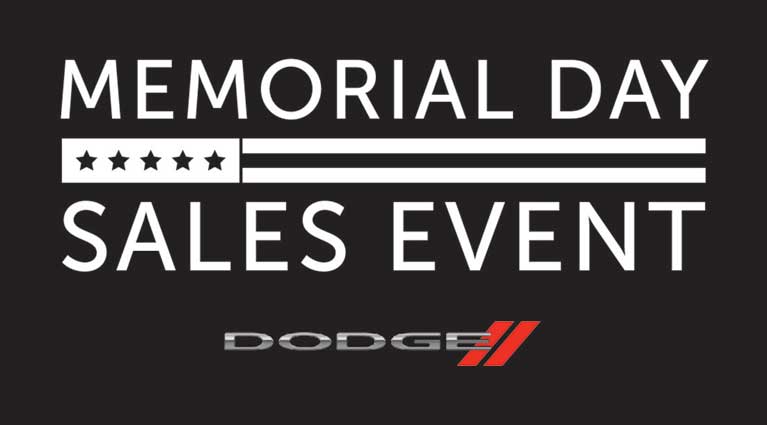 Memorial Day Sales on Dodge Vehicles at Lindsay Chrysler Dodge Jeep Ram in Manassas VA